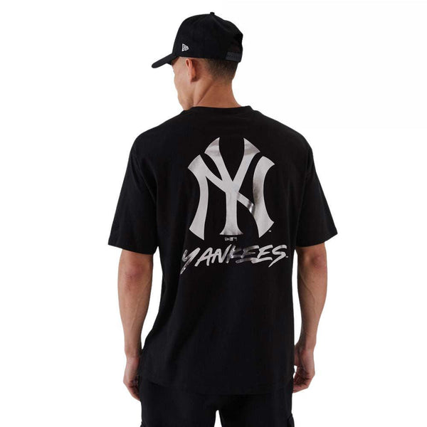 New Era New York Yankees MLB Metallic Black póló - Sportmania.hu