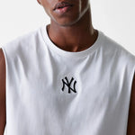 New Era New York Yankees MLB Midi White Sleeveless Póló unisex