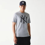 New Era New York Yankees MLB Regular Grey férfi póló