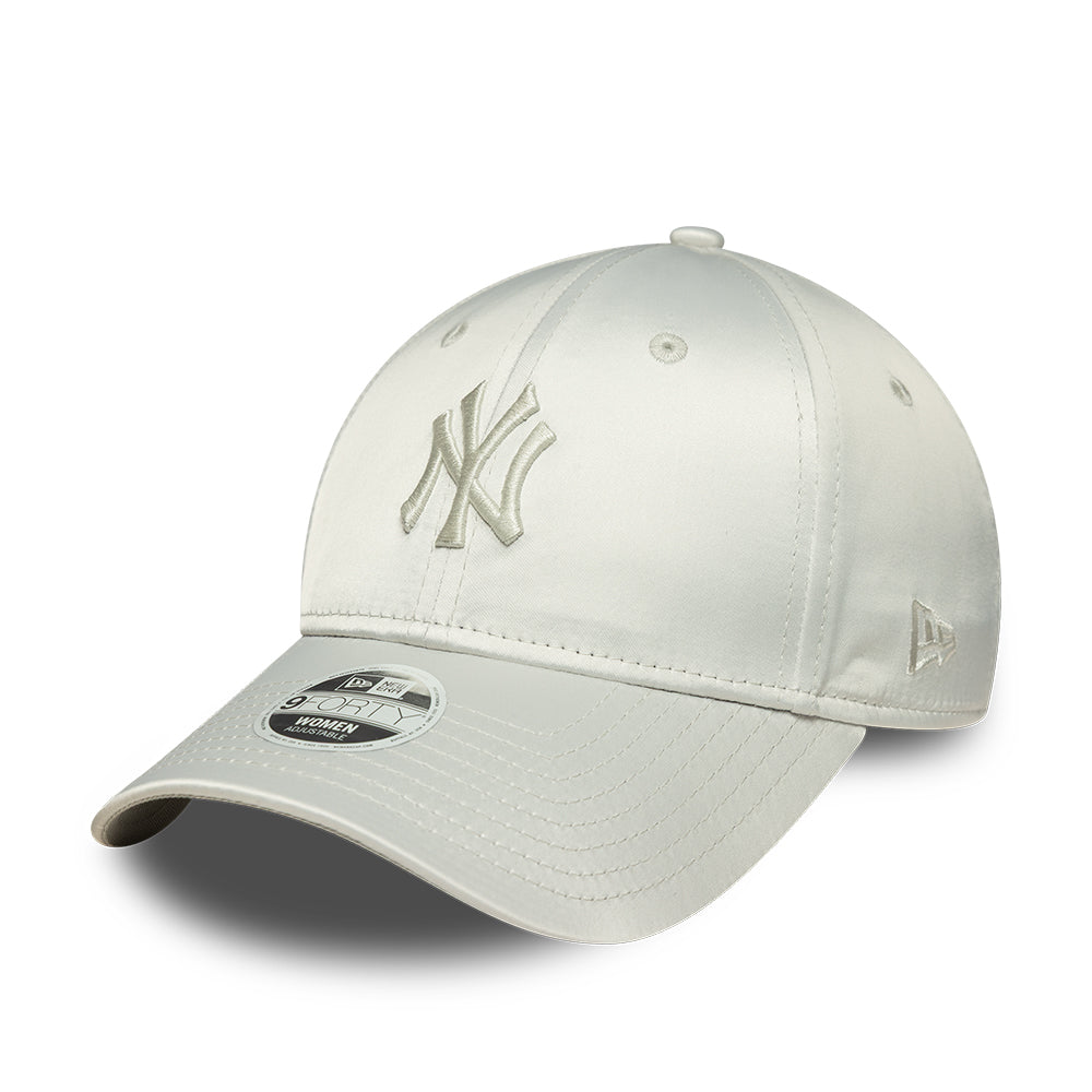 New Era New York Yankees MLB Satin Bow Back 9FORTY Grey baseball sapka