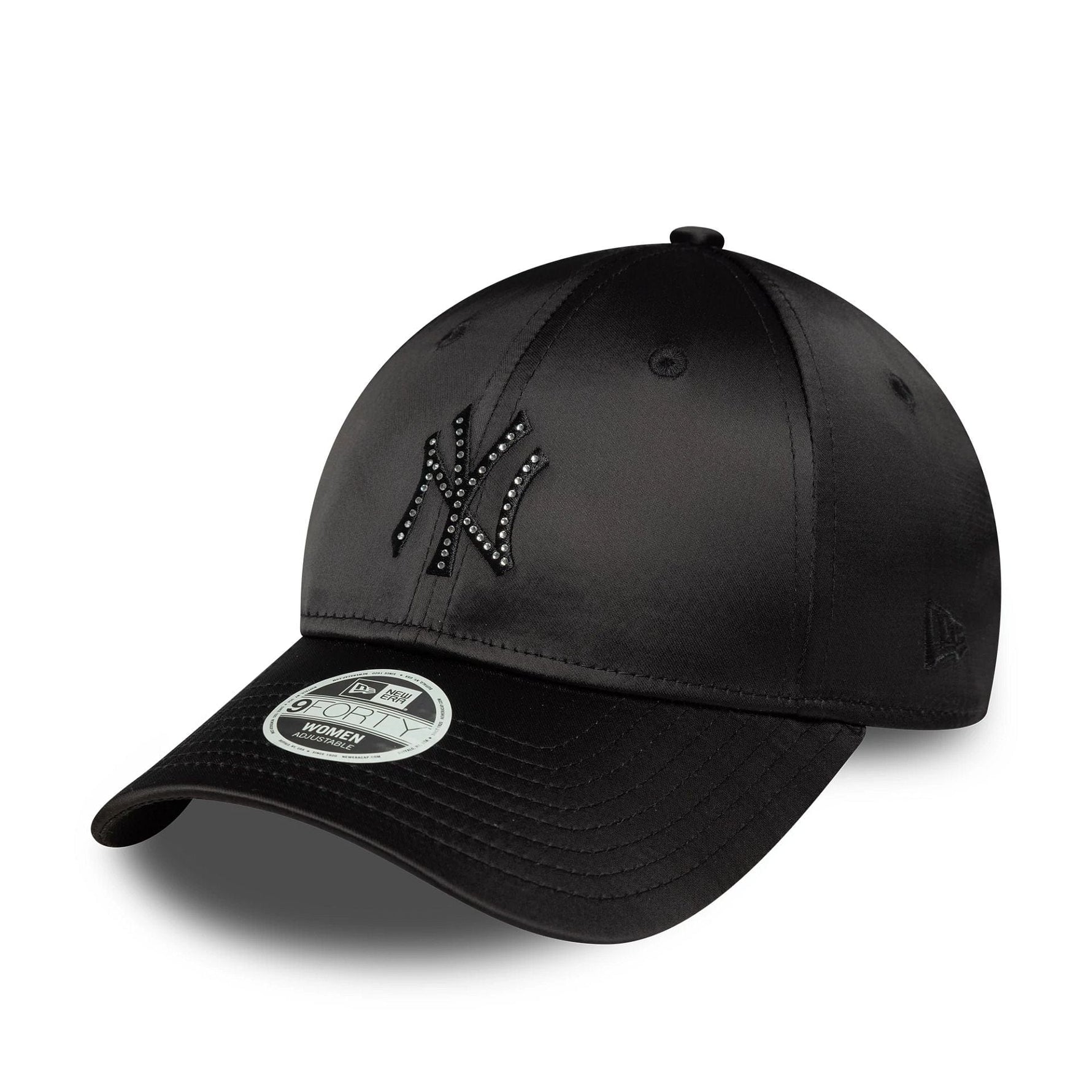 New Era New York Yankees MLB Satin Rhinestone Black 9FORTY szatén baseball sapka - Sportmania.hu