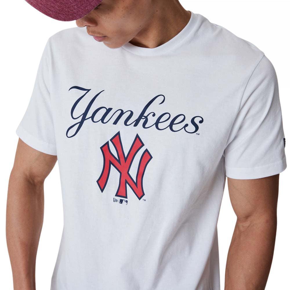 New Era New York Yankees MLB Script White póló - Sportmania.hu
