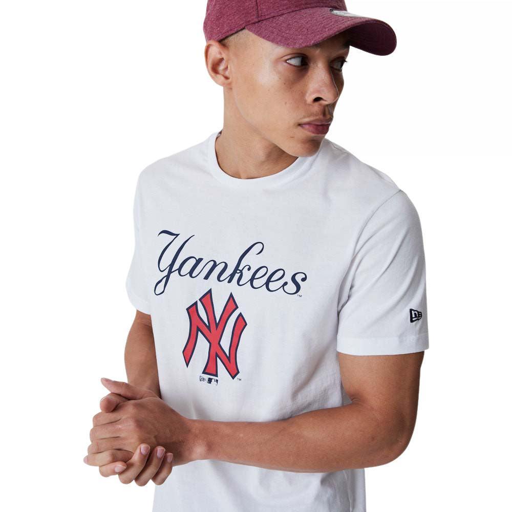 New Era New York Yankees MLB Script White póló - Sportmania.hu