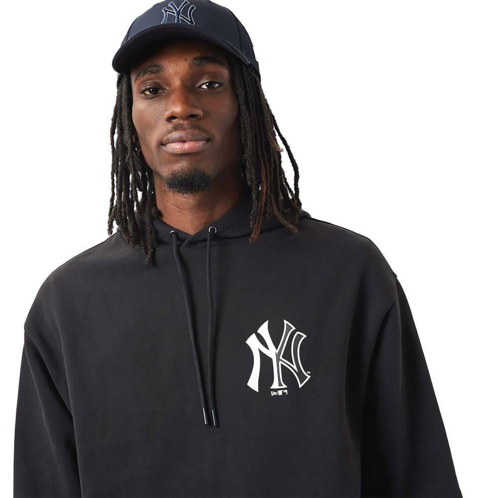 New Era New York Yankees MLB Team Logo Black kapucnis pulóver - Sportmania.hu