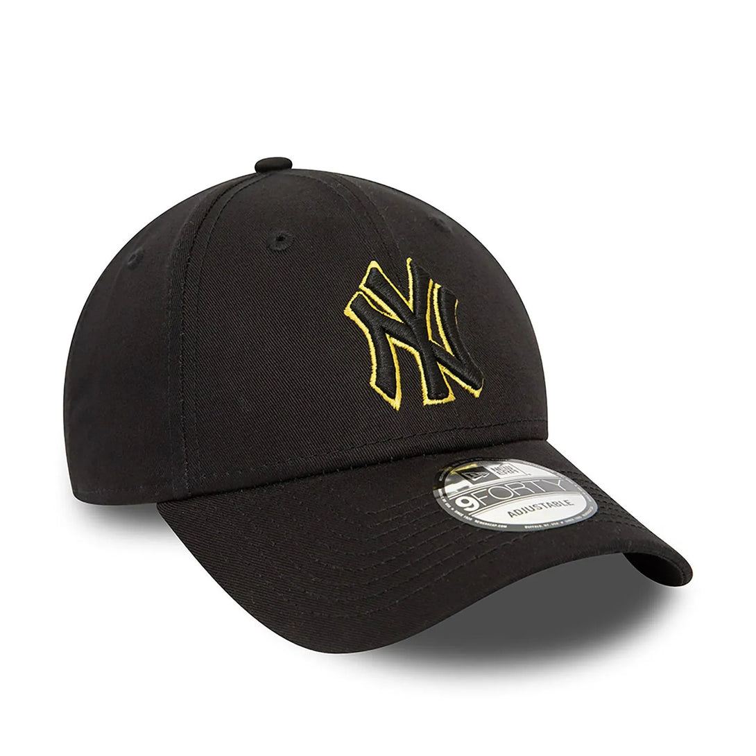 New Era New York Yankees MLB Team Outline Black 9FORTY baseball sapka - Sportmania.hu