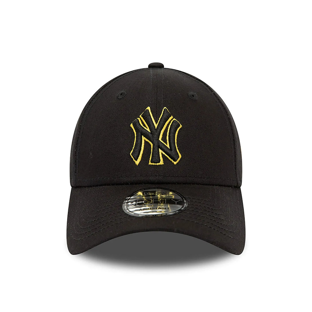 New Era New York Yankees MLB Team Outline Black 9FORTY baseball sapka - Sportmania.hu