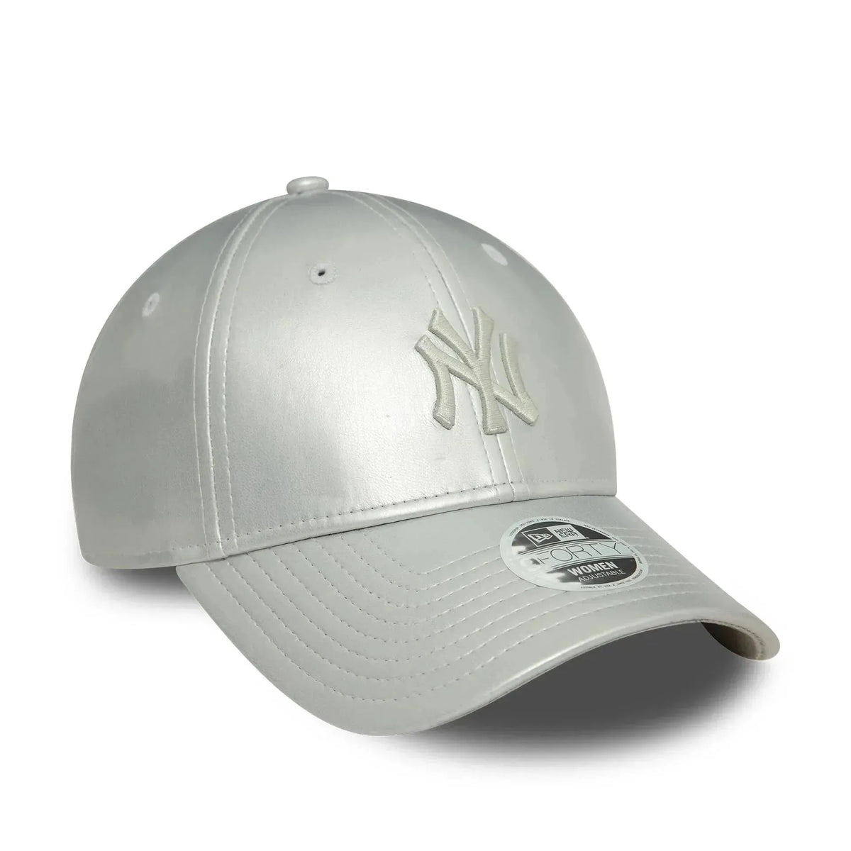 New Era New York Yankees Silver 9TWENTY baseball sapka, női, műbőr