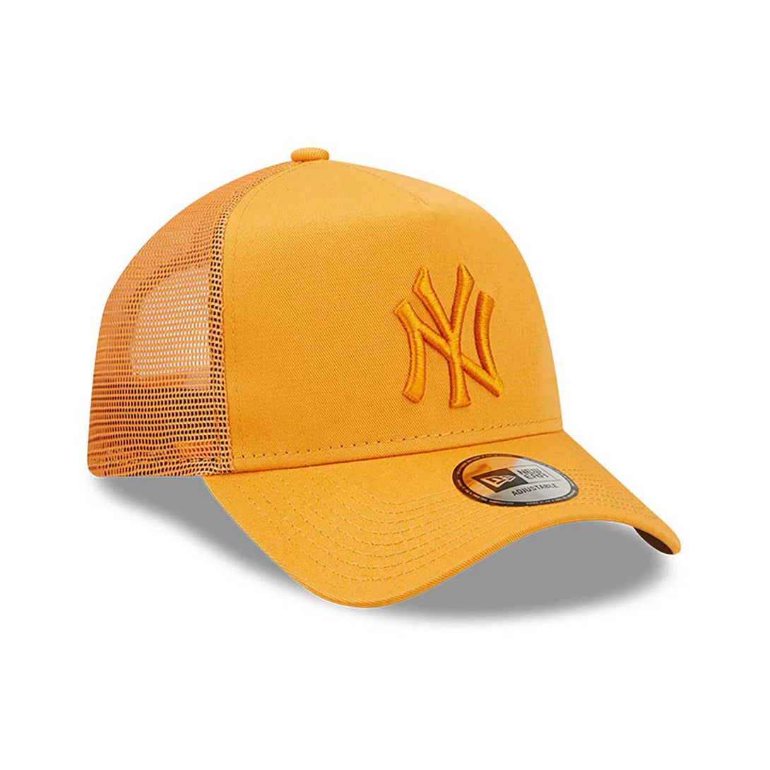 New Era New York Yankees Tonal Mesh Orange A-Frame Trucker - Sportmania.hu