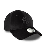 New Era New York Yankees Velour Midi Black 9FORTY baseball sapka, női