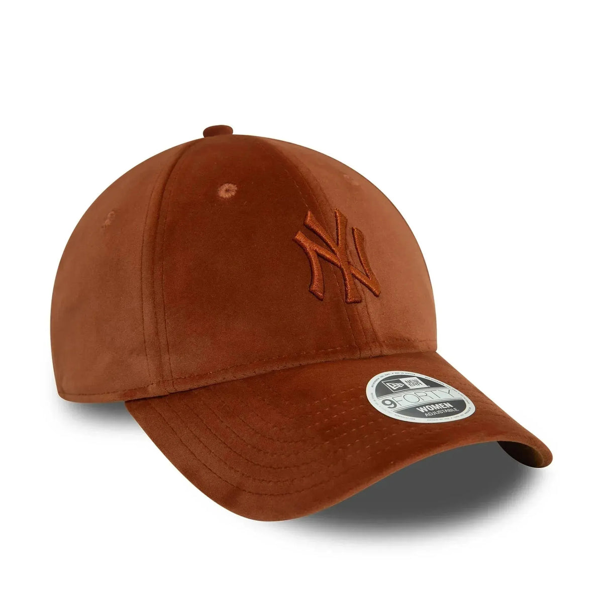 New Era New York Yankees Velour Midi Brown 9FORTY baseball sapka, női