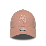 New Era New York Yankees Womens Fabric Pastel Pink 9FORTY Trucker sapka - Sportmania.hu