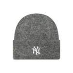 New Era New York Yankees Womens Grey Wide Cuff Knit - kötött sapka