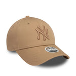 New Era New York Yankees Womens League Essential Light Beige 9FORTY baseball sapka - Sportmania.hu