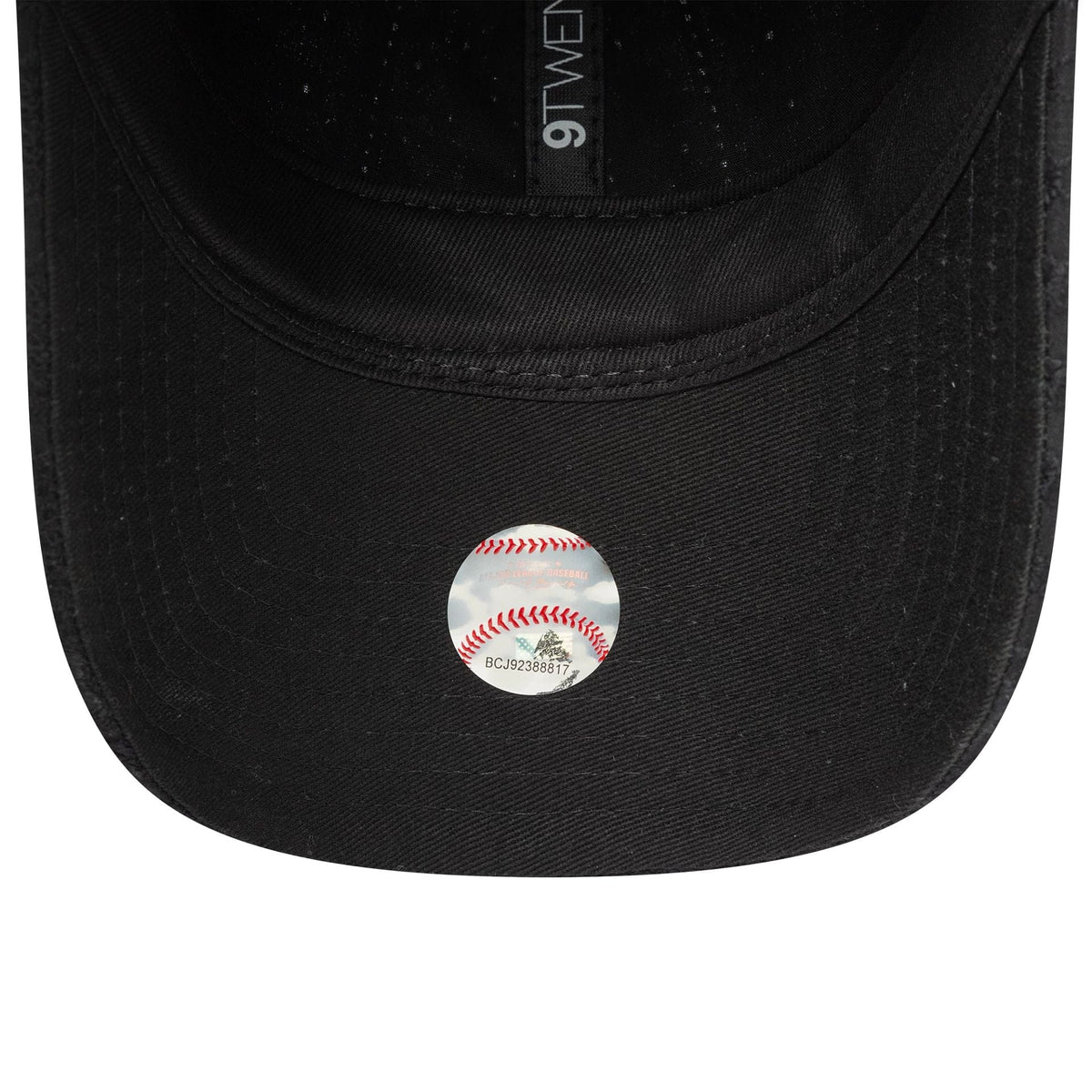 New Era New York Yankees Womens MLB Broderie Black 9TWENTY baseball sapka