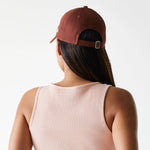 New Era New York Yankees Womens MLB Rib Pastel Pink Rib Tank Top