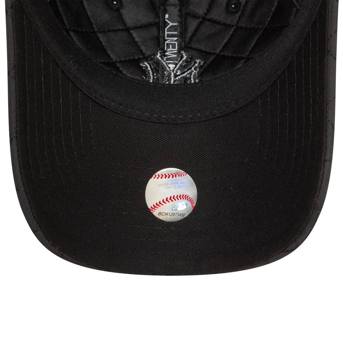 New Era New York Yankees Womens Padded Black 9TWENTY baseball sapka, női