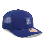 New Era NFL Official Logo NFL Sideline 2025 Blue 9SEVENTY Trucker Stretch Snap - baseball sapka