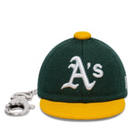 New Era Oakland Athletics MLB Mini Cap Dark Green kulcstartó