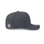 New Era Official Logo NFL Sideline 2025 Charcoal 9SEVENTY Stretch Snap - baseball sapka