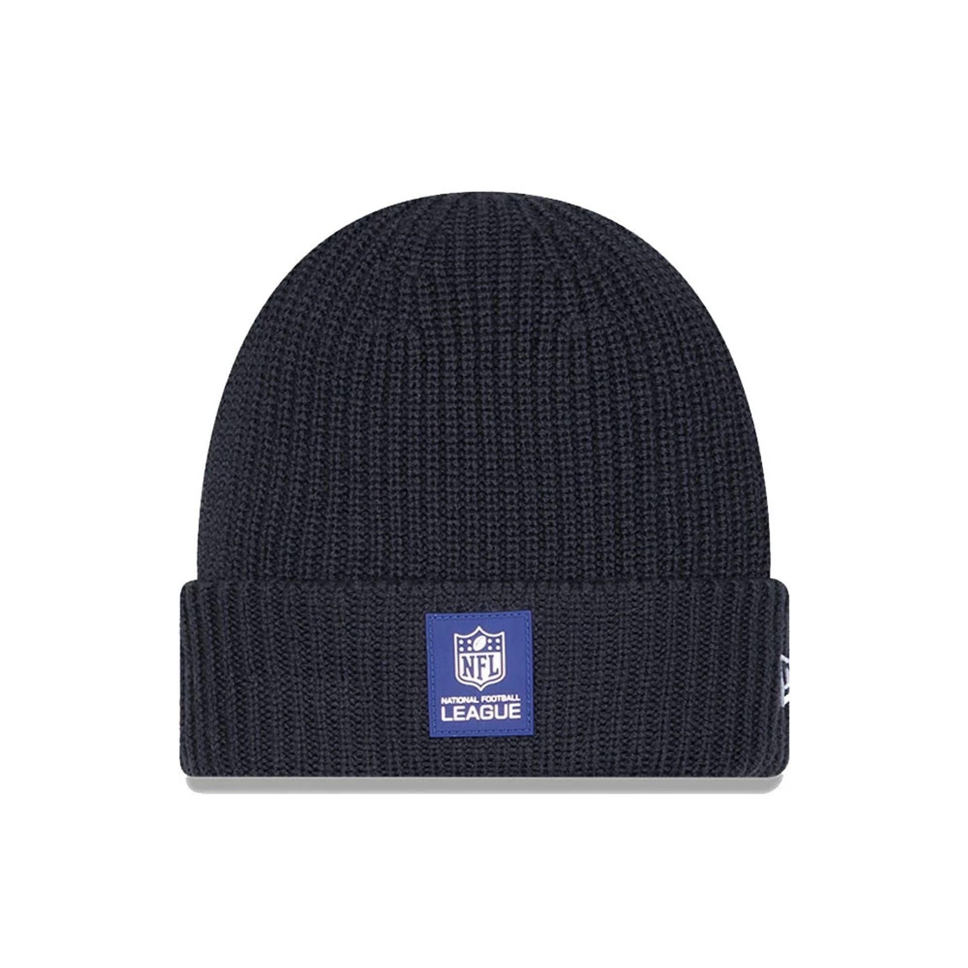 New Era Official Logo NFL Sideline Charcoal Cuff Knit - kötött sapka