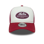 New Era Oval Foam Patch Dark Red 9FORTY A-Frame Trucker sapka - Sportmania.hu