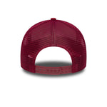 New Era Oval Foam Patch Dark Red 9FORTY A-Frame Trucker sapka - Sportmania.hu