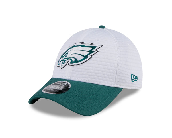 New Era Philadelphia Eagles Training 2024 White 9FORTY Stretch Snap sapka Baseball sapka - Sportmania.hu