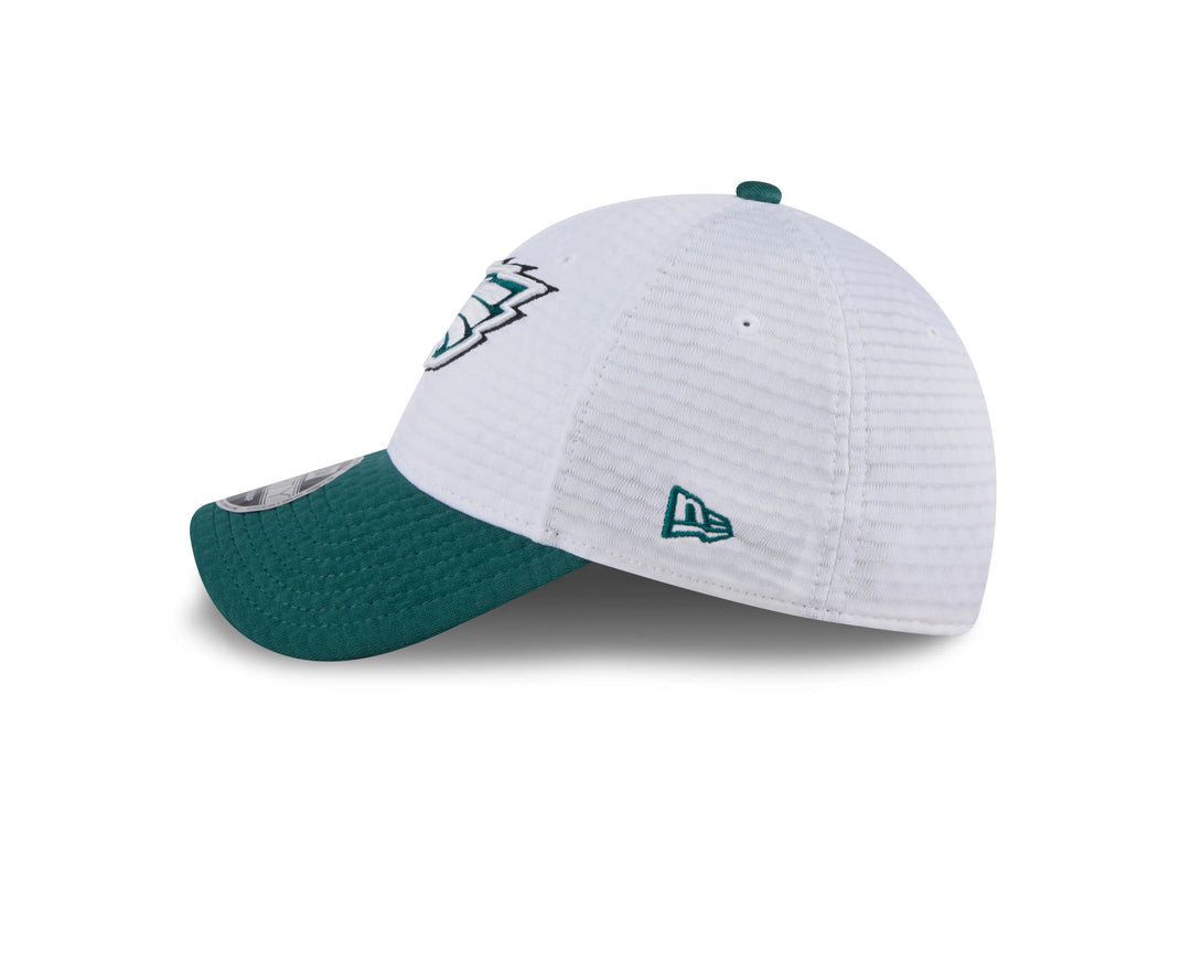 New Era Philadelphia Eagles Training 2024 White 9FORTY Stretch Snap sapka Baseball sapka - Sportmania.hu