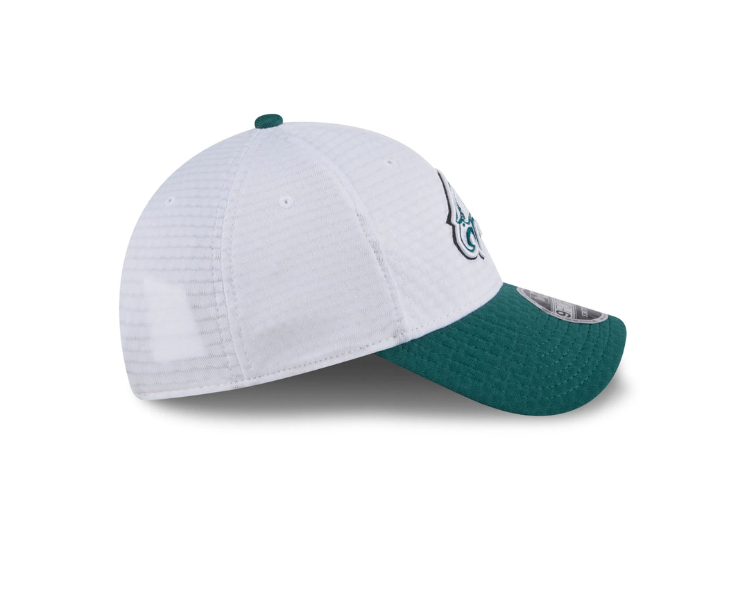 New Era Philadelphia Eagles Training 2024 White 9FORTY Stretch Snap sapka Baseball sapka - Sportmania.hu