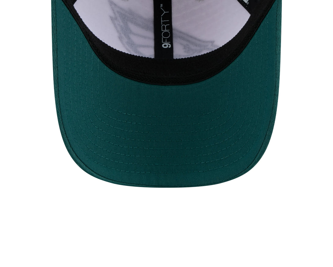 New Era Philadelphia Eagles Training 2024 White 9FORTY Stretch Snap sapka Baseball sapka - Sportmania.hu