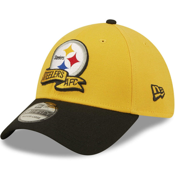 New Era Pittsburgh Steelers NFL Sideline Yellow 2022 39THIRTY baseball sapka - Sportmania.hu