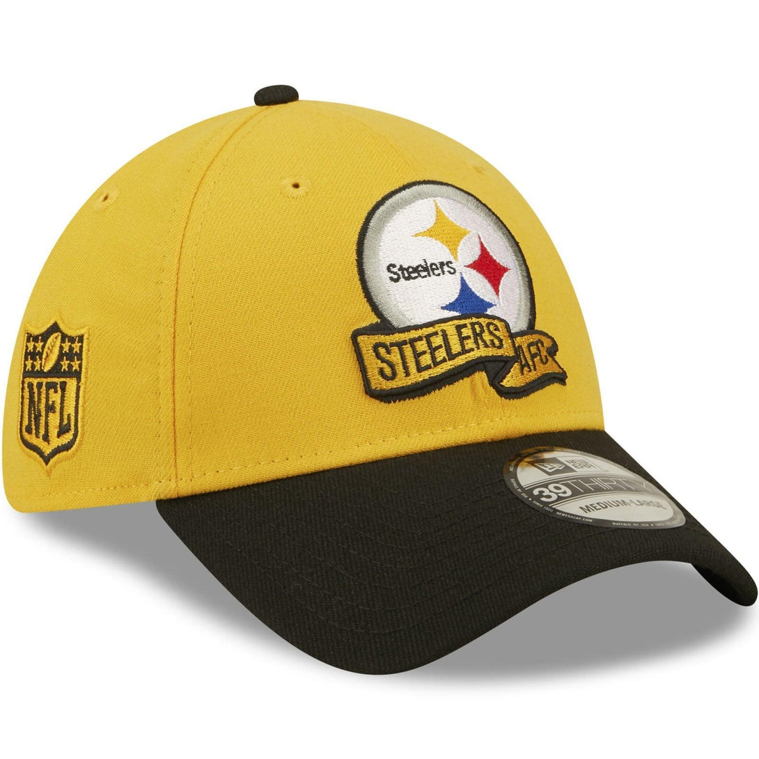 New Era Pittsburgh Steelers NFL Sideline Yellow 2022 39THIRTY baseball sapka - Sportmania.hu