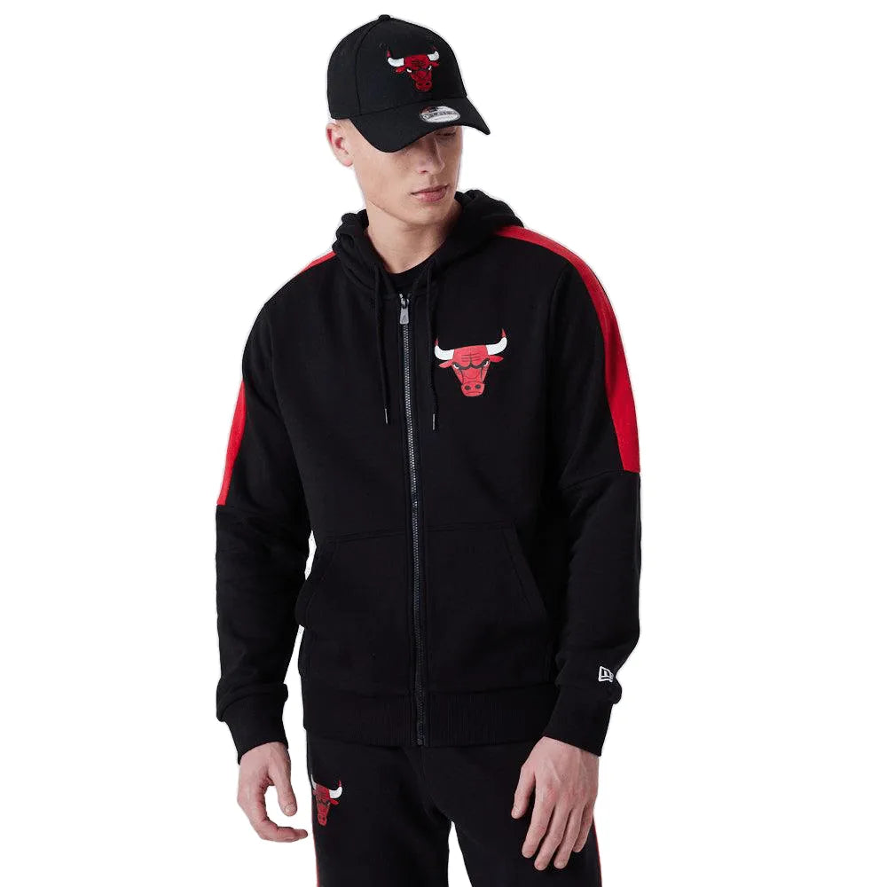 New Era PULOVER NBA FZ PANEL DETAIL HOODY CHIBUL BLK Baseball sapka férfi