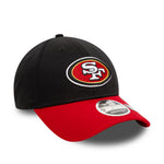 New Era San Francisco 49ers NFL Black 9FORTY Stretch Snap sapka
