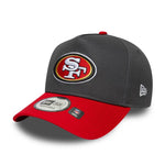 New Era San Francisco 49ers NFL Charcoal 9FORTY E-Frame baseball sapka
