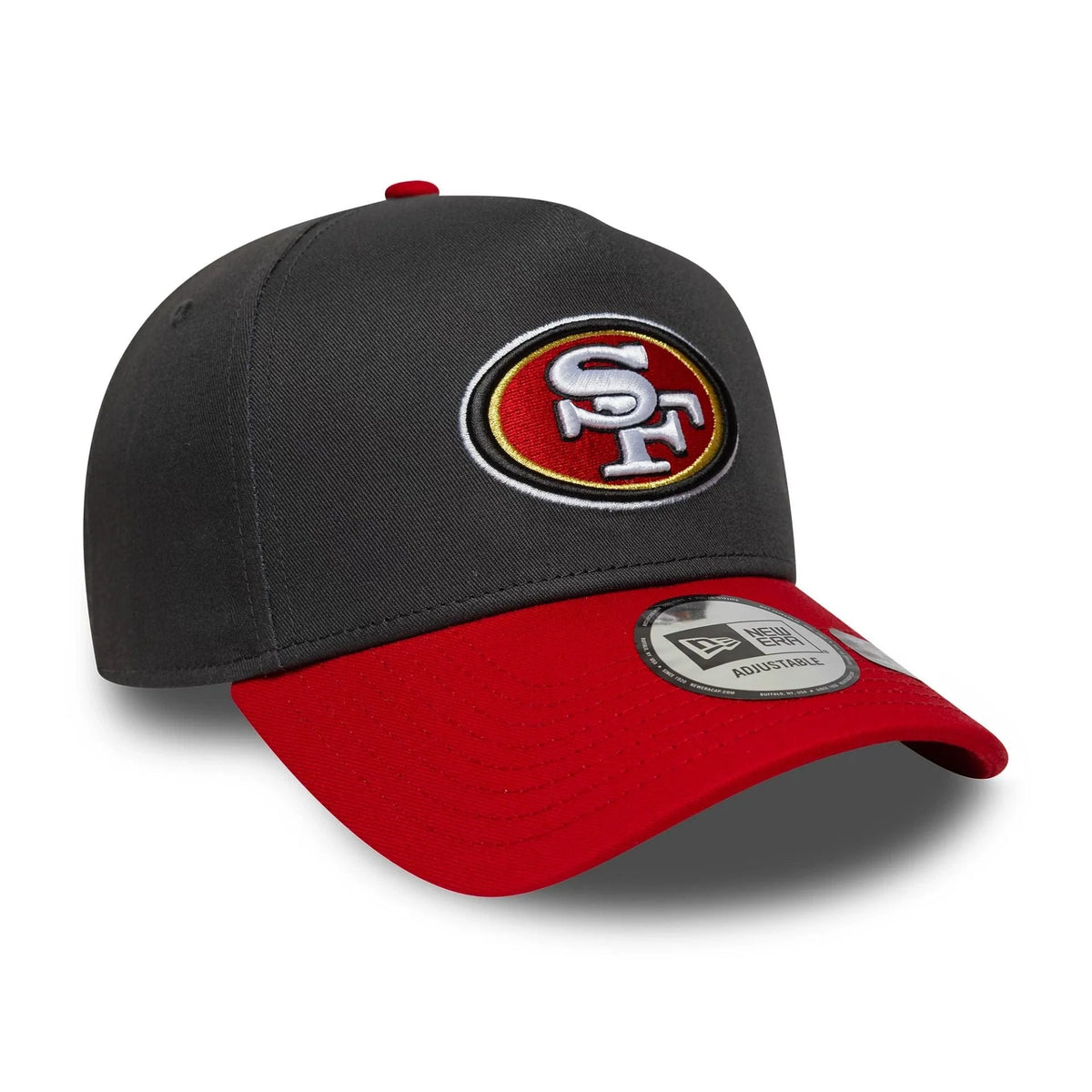 New Era San Francisco 49ers NFL Charcoal 9FORTY E-Frame baseball sapka