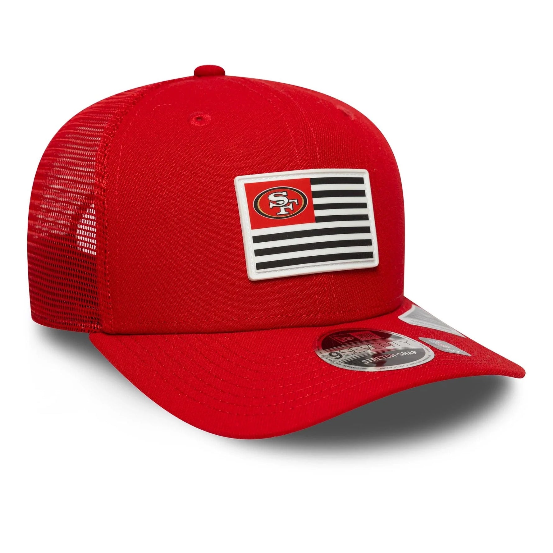 New Era San Francisco 49ers NFL Flag Blue 9SEVENTY Stretch Snap sapka - Sportmania.hu