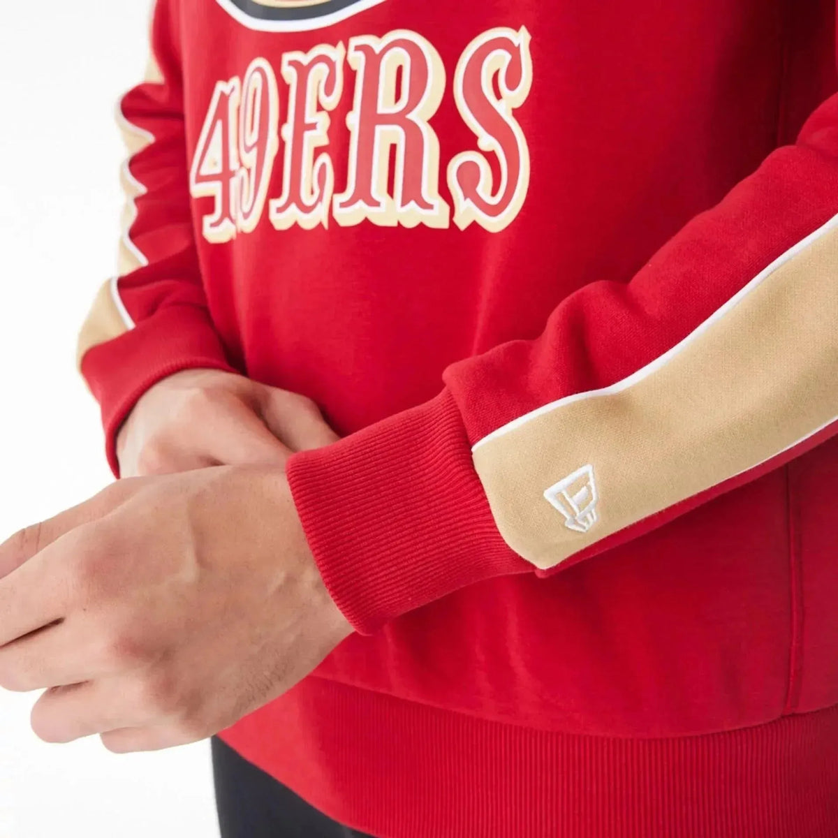 New Era San Francisco 49Ers NFL Graphic Red pulóver