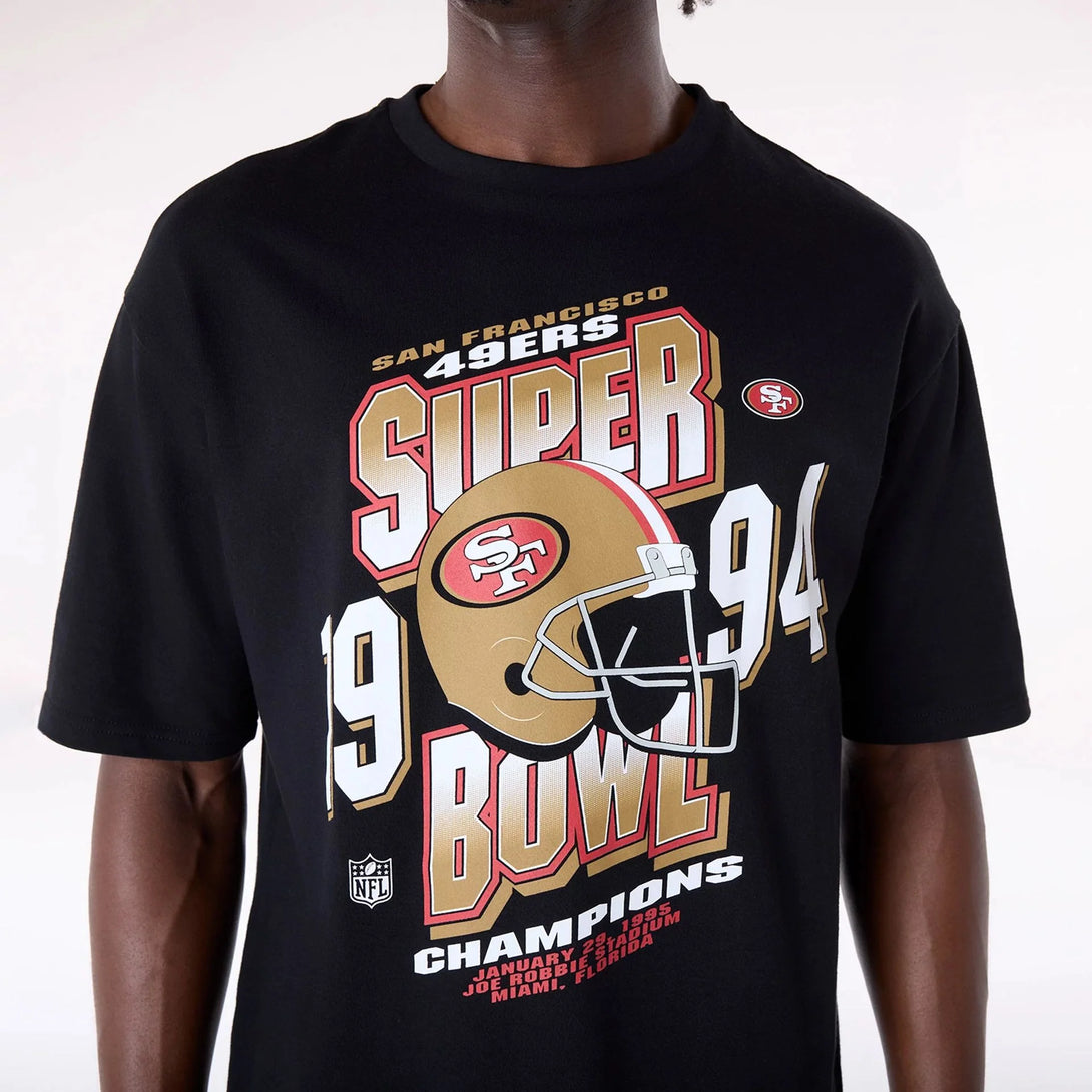 New Era San Francisco 49ers NFL Helmet Black póló - Sportmania.hu