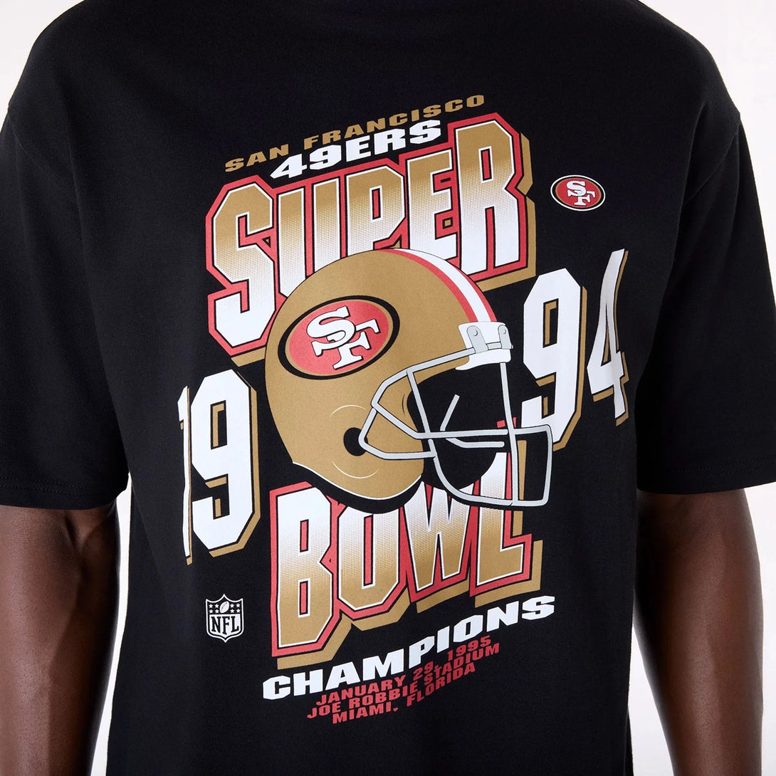 New Era San Francisco 49ers NFL Helmet Black póló - Sportmania.hu