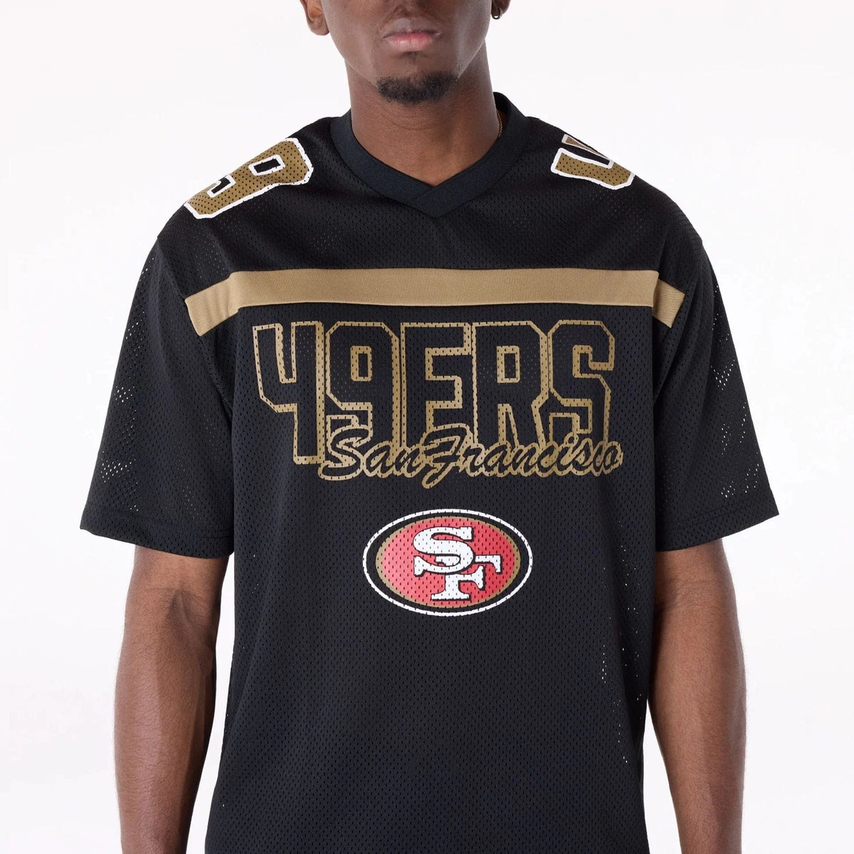 New Era San Francisco 49ers NFL Mesh Black mez