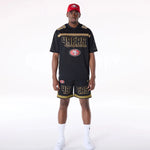 New Era San Francisco 49ers NFL Mesh Black Short