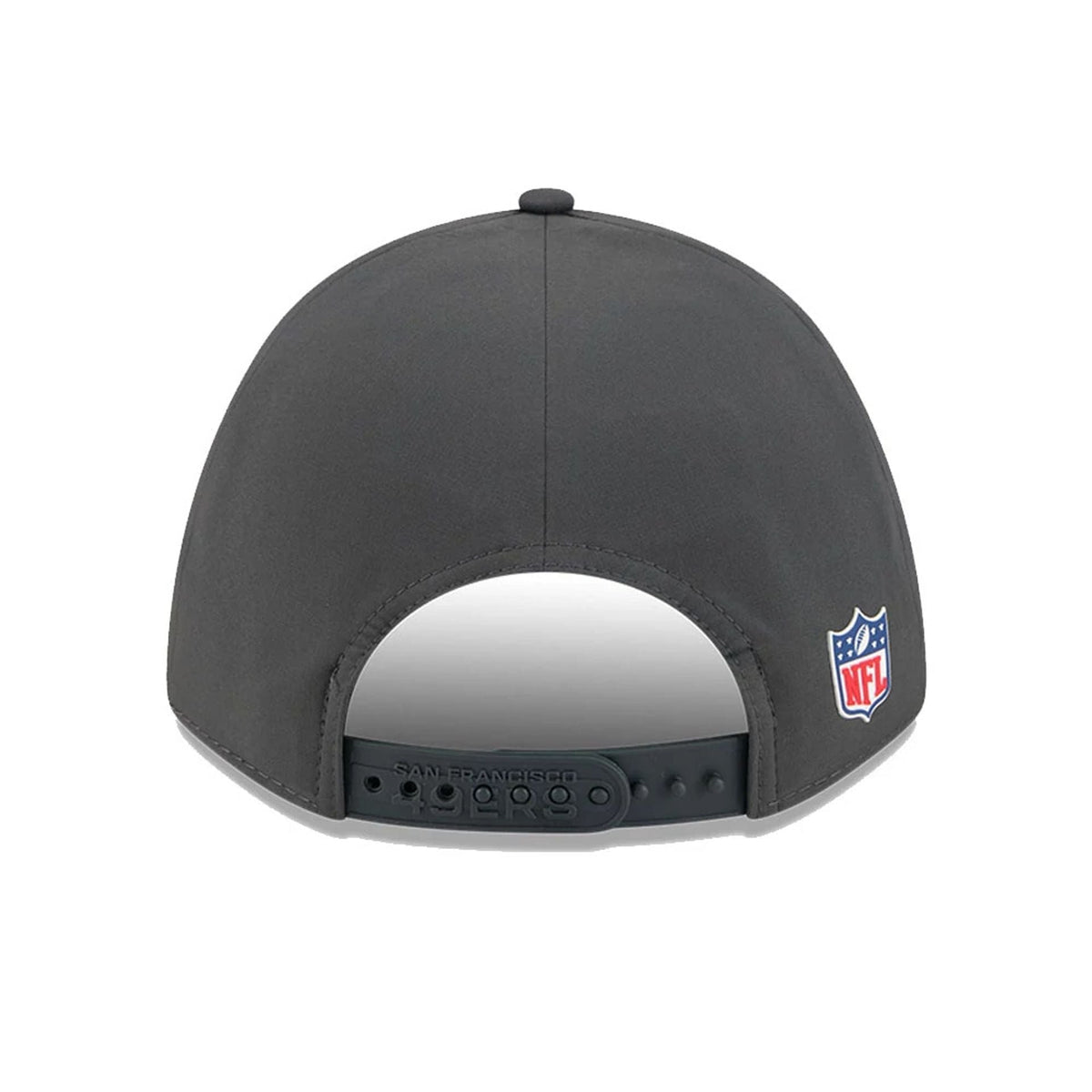 New Era San Francisco 49ers NFL Sideline 2025 Charcoal 9FORTY M-Crown - baseball sapka