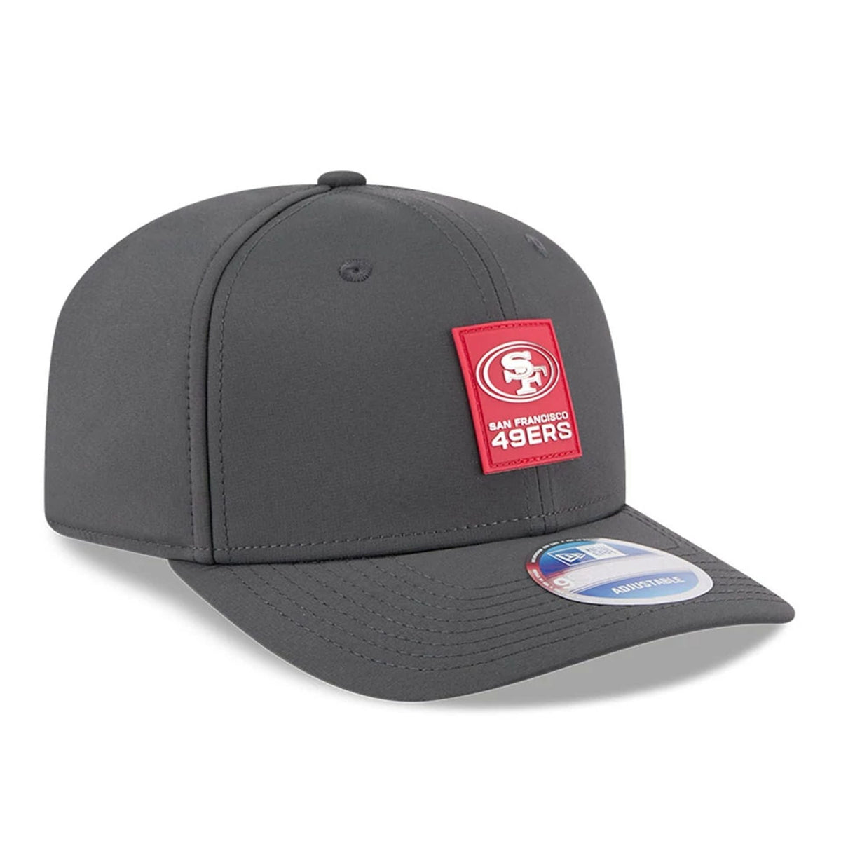 New Era San Francisco 49ers NFL Sideline 2025 Charcoal 9SEVENTY Stretch Snap - baseball sapka