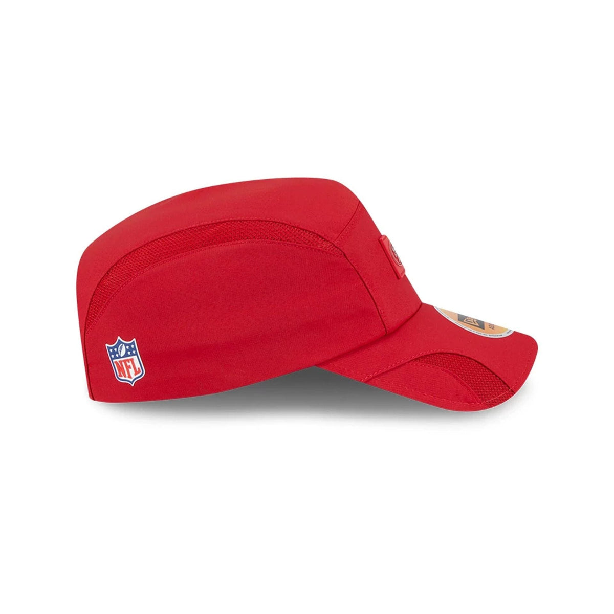 New Era San Francisco 49ers NFL Sideline 2025 Red Runner - baseball sapka