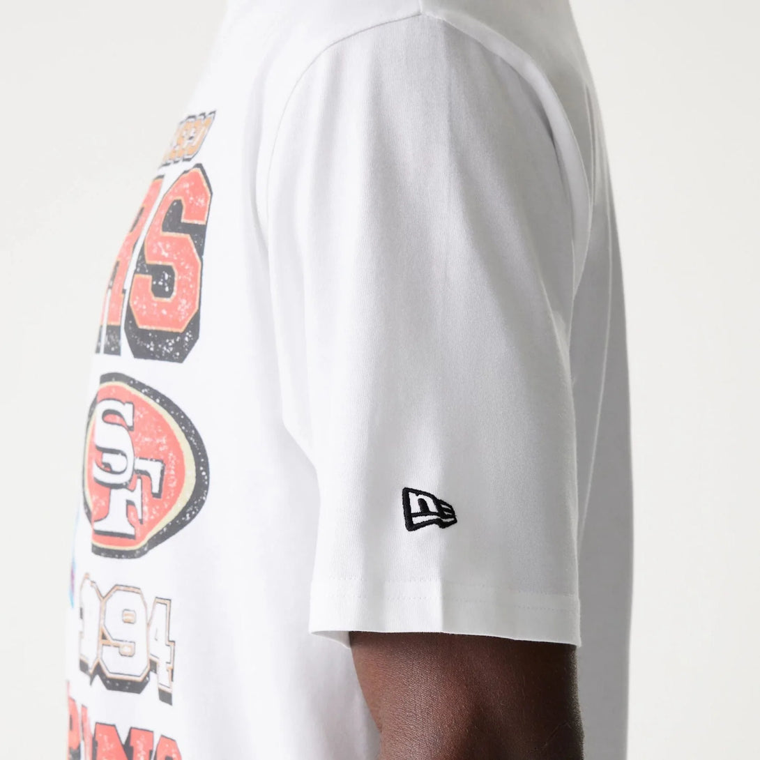 New Era San Francisco 49ers NFL Super Bowl White Oversized póló - Sportmania.hu
