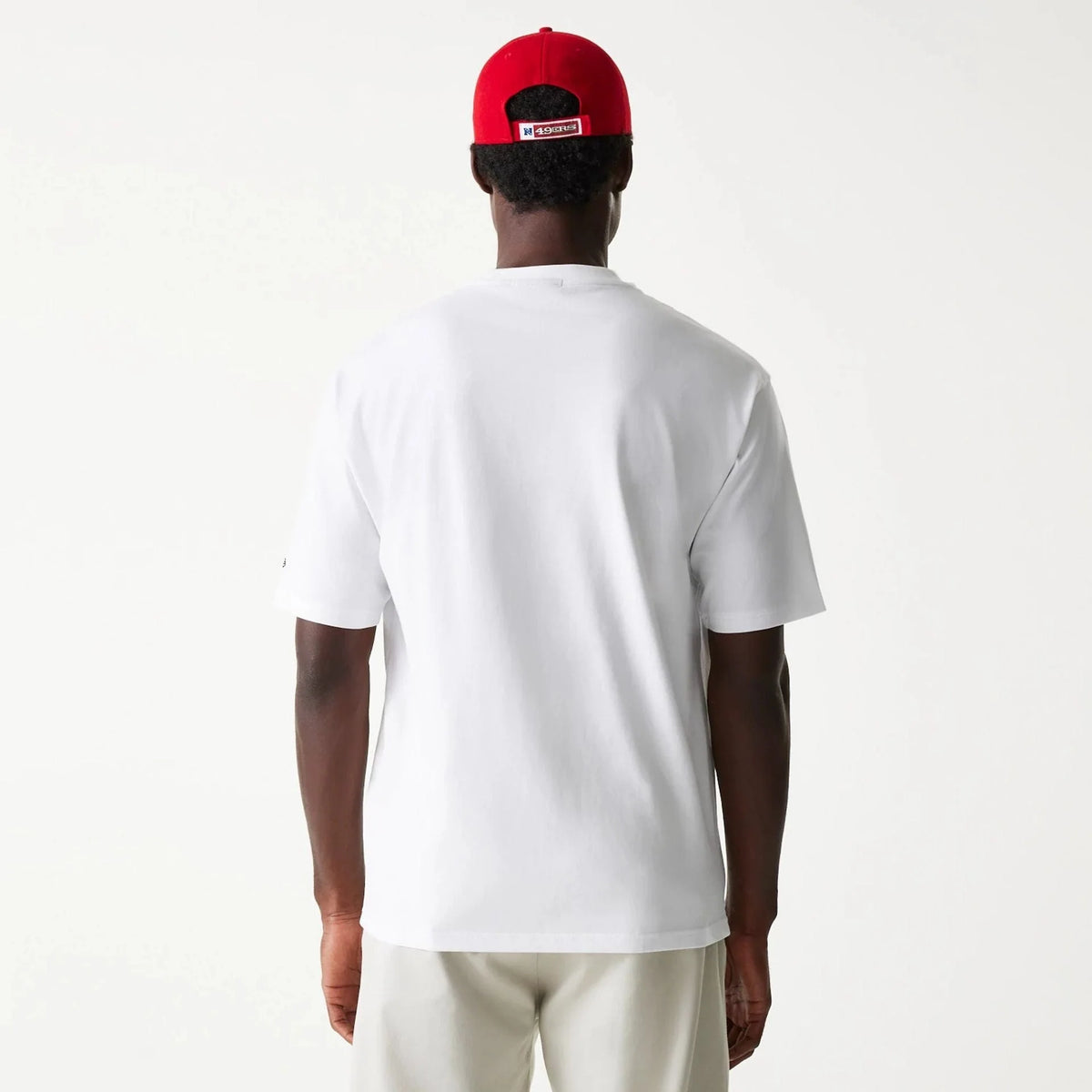 New Era San Francisco 49ers NFL Super Bowl White Oversized póló