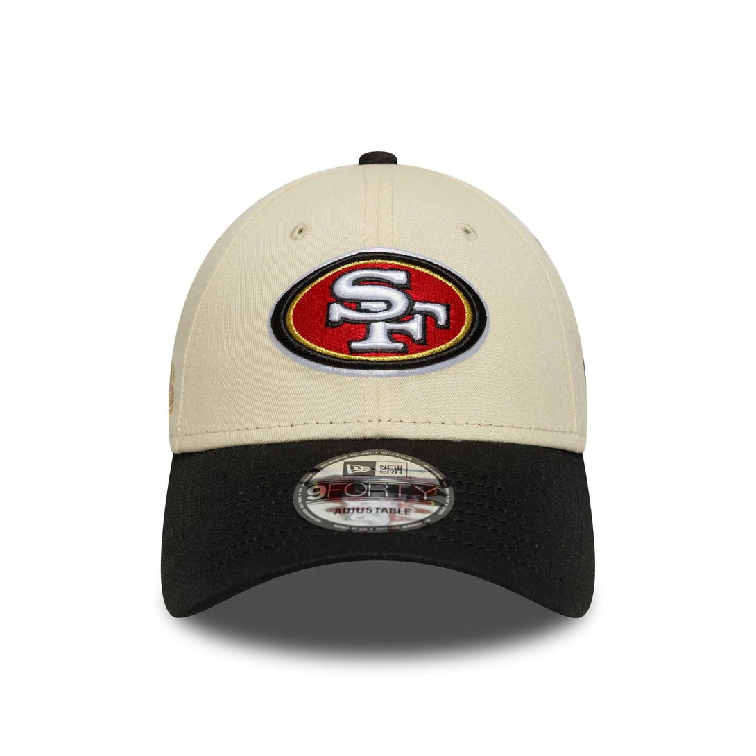 New Era San Francisco 49ers NFL Wordmark Cream 9FORTY baseball sapka - Sportmania.hu