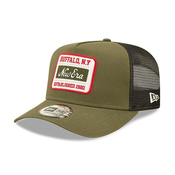 New Era State Patch Green A-Frame Trucker Cap sapka Baseball sapka - Sportmania.hu