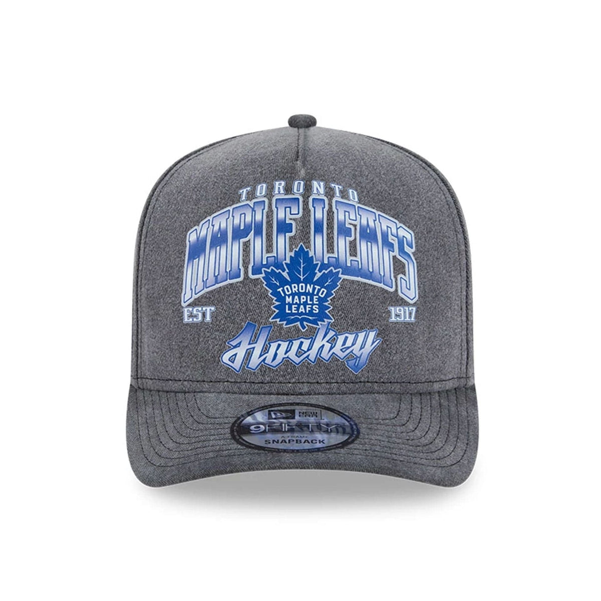 New Era Toronto Maple Leafs NHL Washed Black 9FIFTY A-Frame - baseball sapka